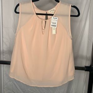 Monteau Blush Blouse Size:Medium